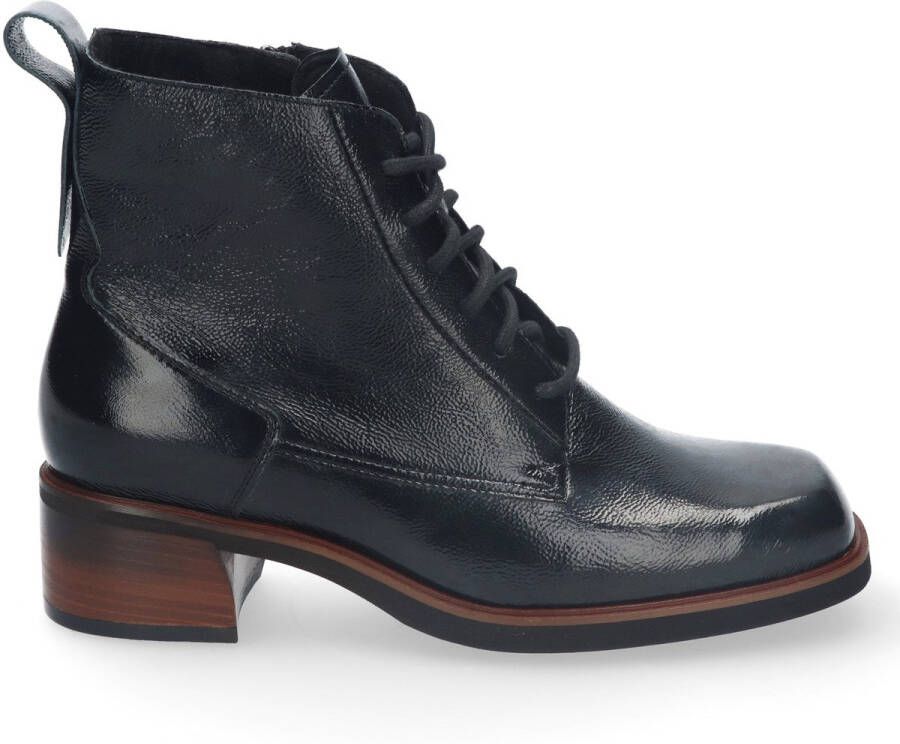 Durea 9813.825.4083-H dames veterboots gekleed (6) zwart