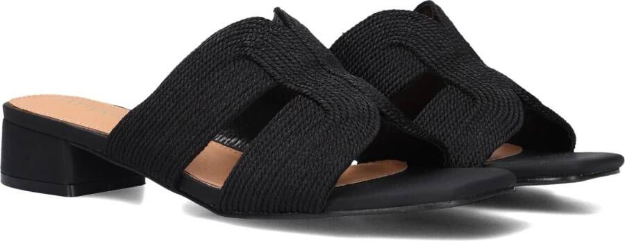AYANA Slippers Dames 0325-8 Maat: 36 Materiaal: Raffia Kleur: Zwart
