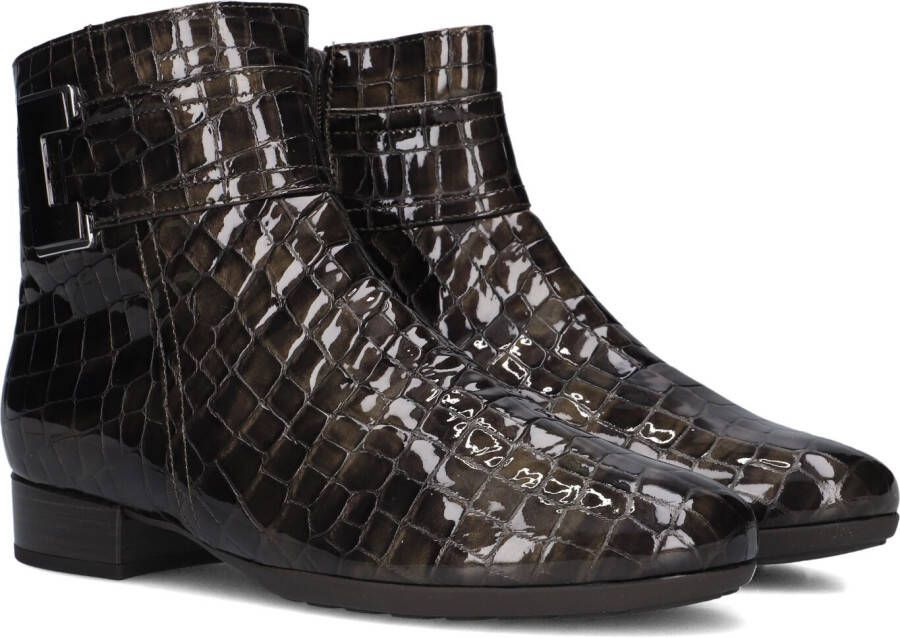 GABOR Enkellaarsjes Dames 712 Maat: 35 Materiaal: Leer Kleur: Bronskleurig