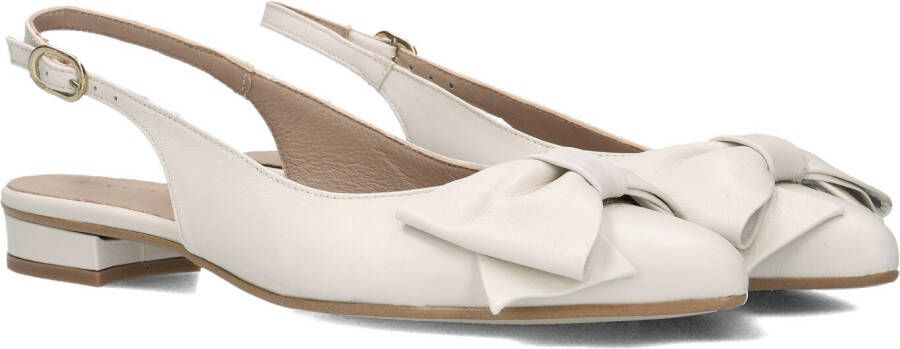 LINA LOCCHI Slingbacks Dames 010-73 Maat: 41 Materiaal: Suède Kleur: Gebroken wit