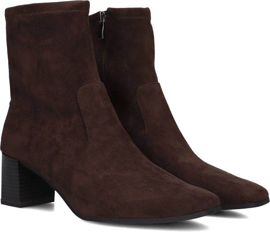 STEFANO LAURAN Enkellaarsjes Dames 25354 Maat: 37 Materiaal: Suède Kleur: Bruin