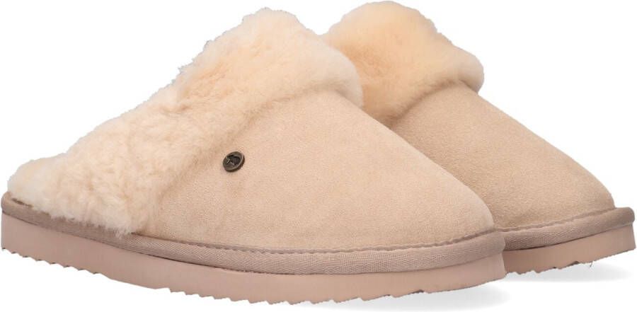 WARMBAT Pantoffels Dames Lismore Maat: 39 Materiaal: Suède Kleur: Beige